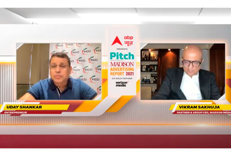 What the future holds for the Indian media industry – Hear Mr. Uday Shankar at the Pitch Madison Ad Report 2021